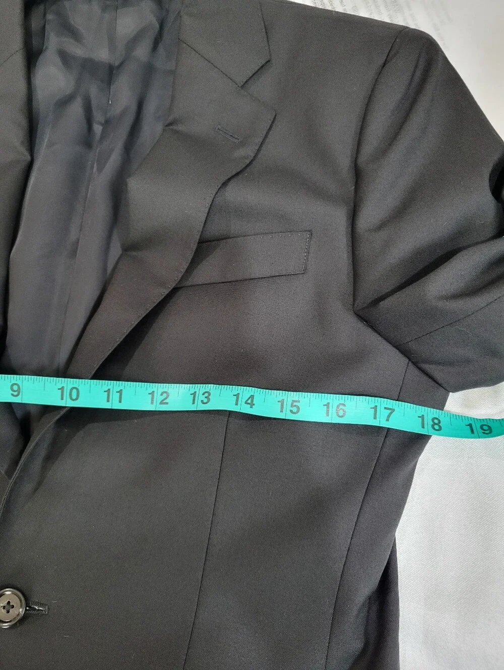 J Crew Ludlow Slim-fit suit jacket in Italian wool $550 Retail Size 34S Black